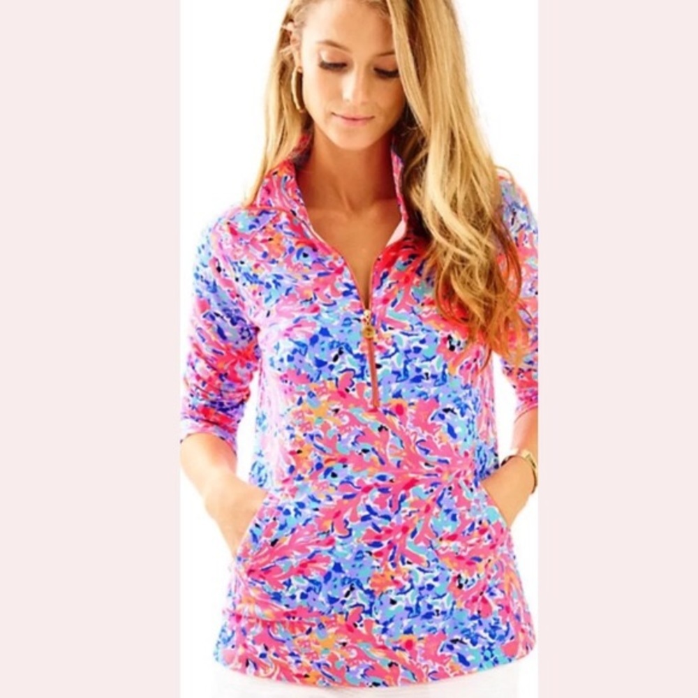 Lilly Pulitzer Popover in Coco Coral Crab